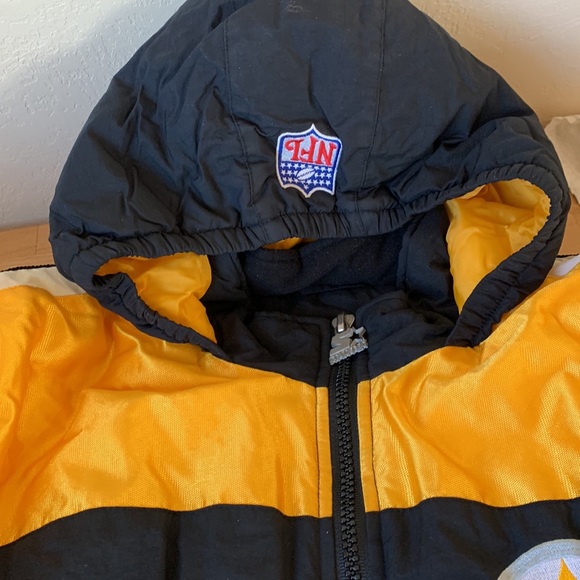 VTG - STARTER PRO LINE Pittsburgh Steelers Puffer Jacket Youth - XL - Picture 10 of 15